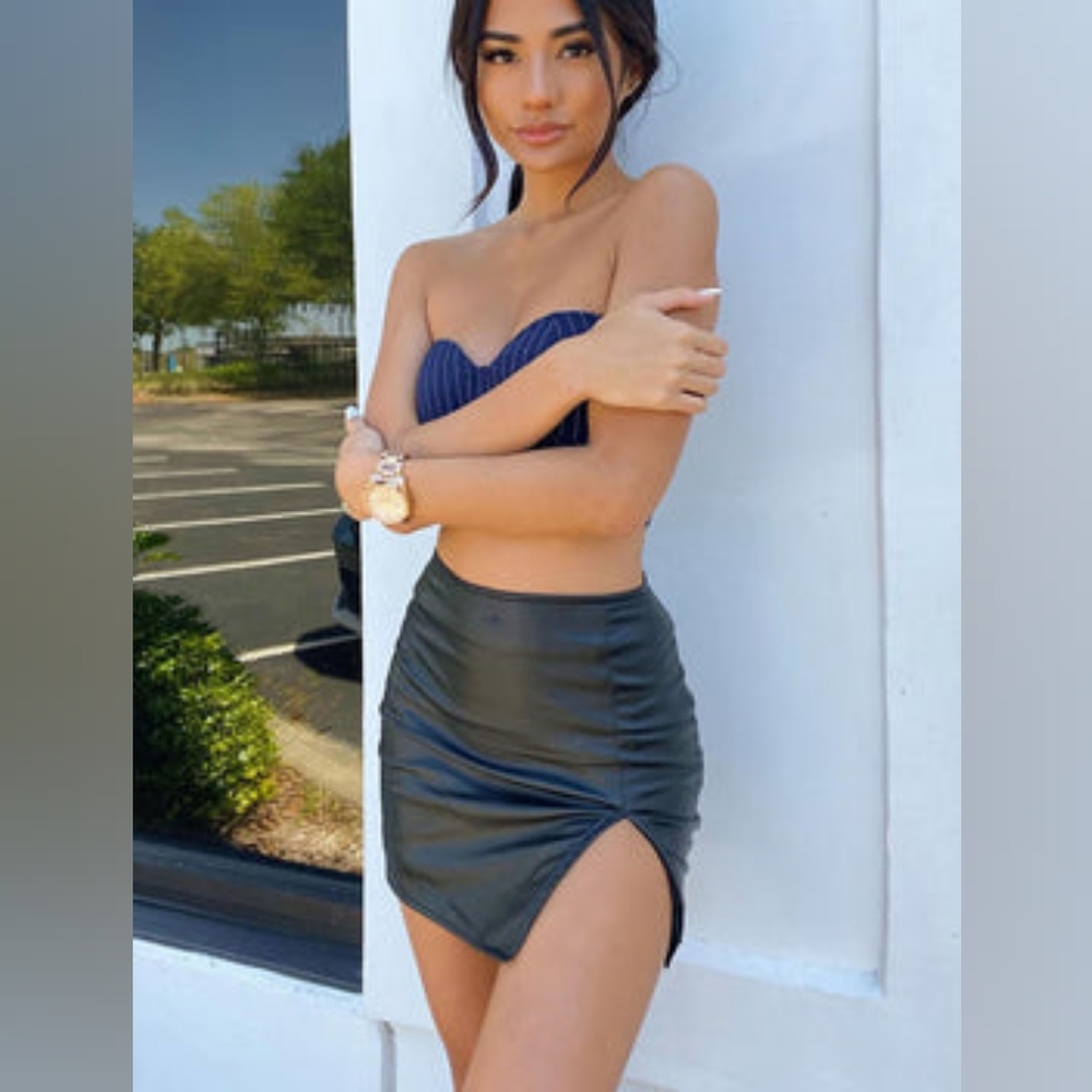 Fashion Nova Flame In Your Heart Skirt NWT